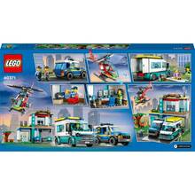 Конструктор LEGO City Центр управления спасательным транспортом (60371)