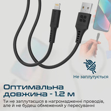 Кабель PROMATE Lightning – USB (powerlink-ai120.black)