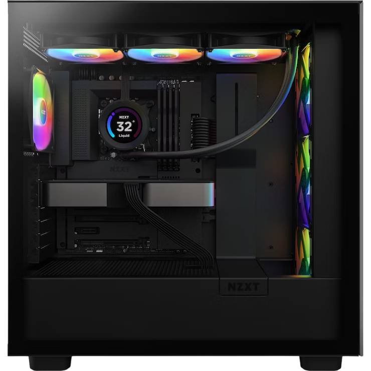 Зовнішній вигляд Система водяного охолодження NZXT Kraken Elite RGB 360mm Black (RL-KR36E-B1)