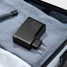 Сетевое зарядное устройство BASEUS CCGAN2P-L01 100W GaN Black (CCGAN2P-L01)