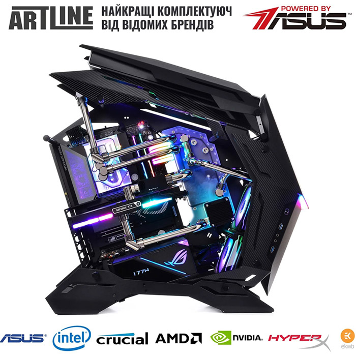 В інтернет магазині Комп'ютер ARTLINE Overlord Carbon Windows 11 Pro (Carbonv01)