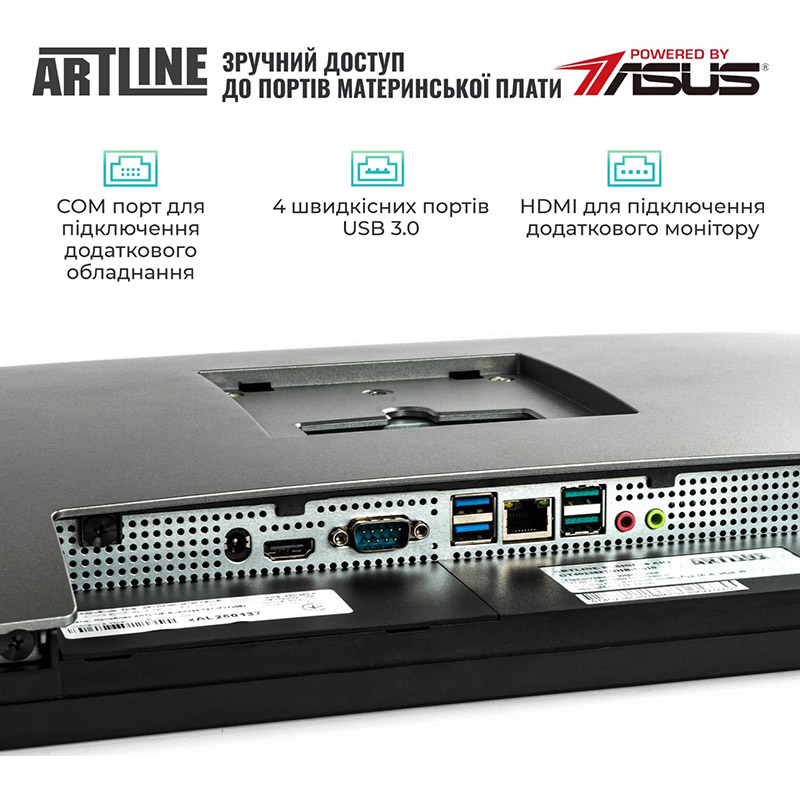 Моноблок ARTLINE Business GT40 (GT40v02) Діагональ 23.8