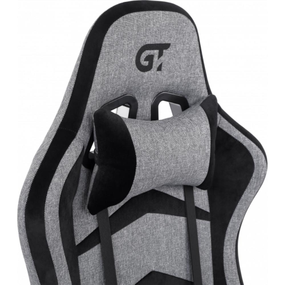 В інтернет магазині Крісло GT RACER X-2534-F Fabric Gray/Black Suede