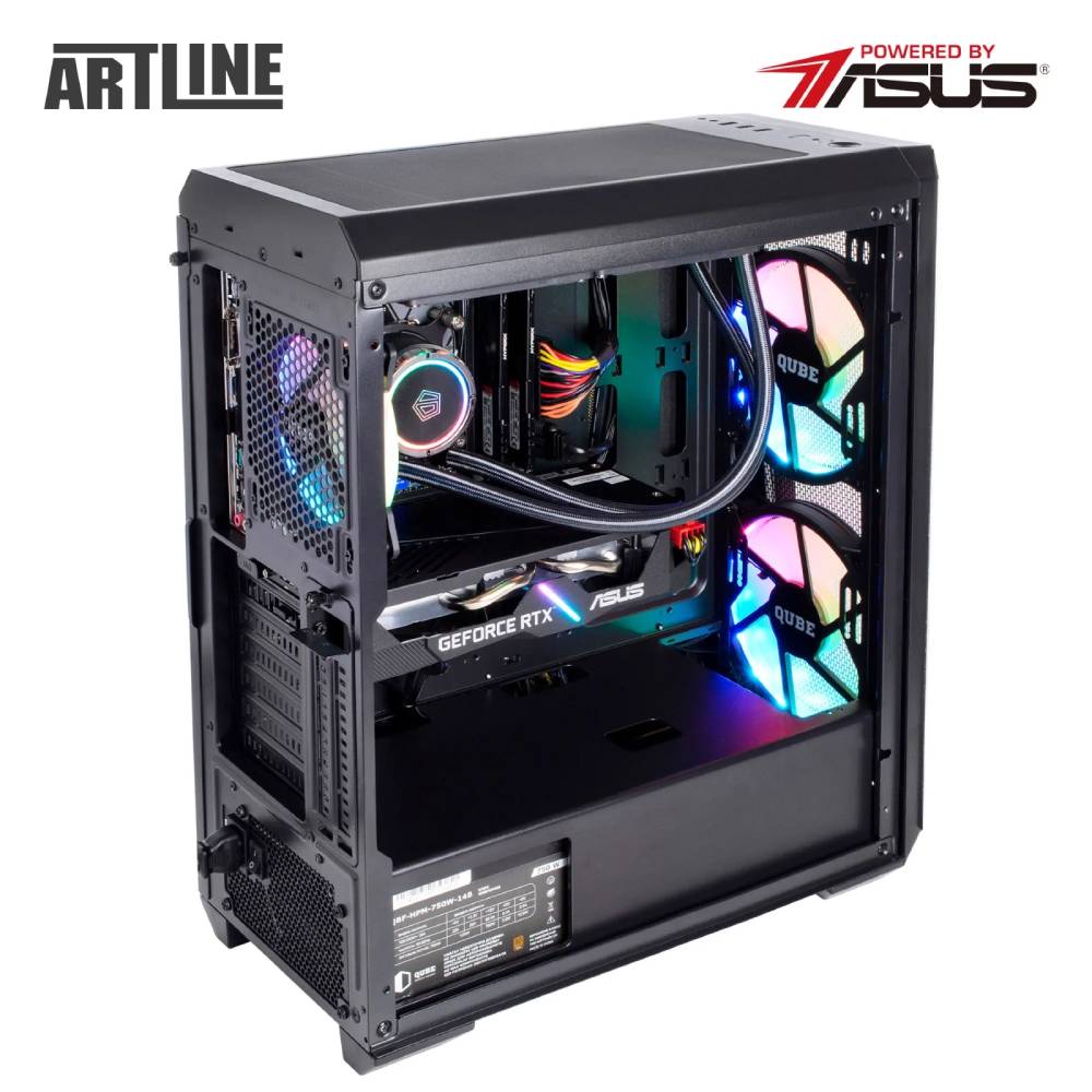 Зовнішній вигляд Комп'ютер ARTLINE Gaming X75 Windows 11 Home (X75v79Win)