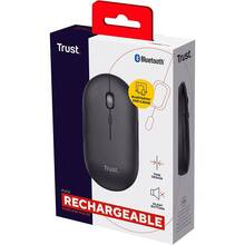 Мышь TRUST Puck Rechargeable Ultra-Thin BT WL Black (24059)