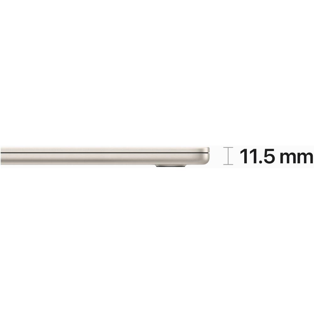 В Украине Ноутбук APPLE MacBook Air M2 15" 256GB Starlight (MQKU3UA/A)