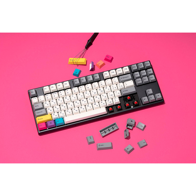 В інтернет магазині Клавіатура VARMILO VEA87 CMYK Cherry Mx Blue EN/UKR (A23A024D2A3A17A007)