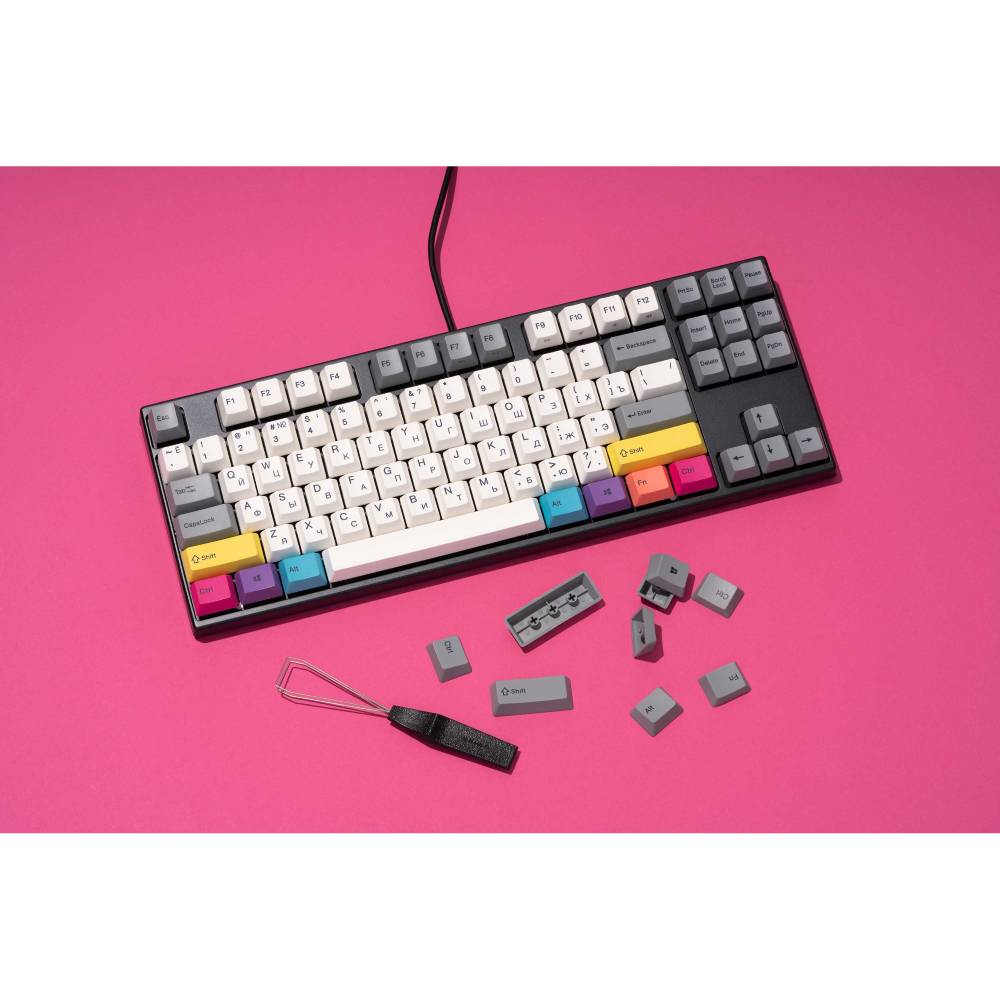 У Фокстрот Клавіатура VARMILO VEM87 CMYK EC V2 Rose Black (A33A024B0A3A17A007)