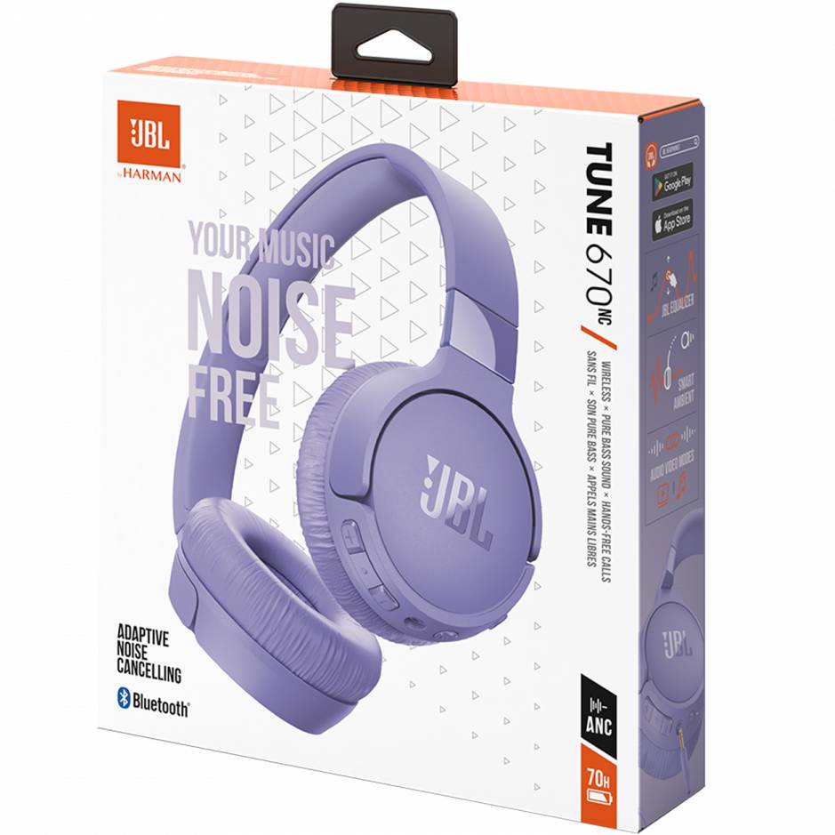 В інтернет магазині Гарнітура JBL TUNE 670NC Purple (JBLT670NCPUR)