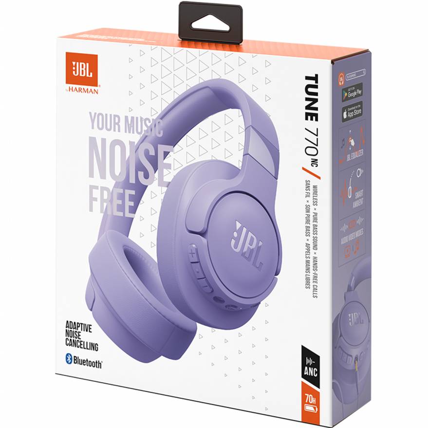 В Україні Гарнітура JBL TUNE 770NC Purple (JBLT770NCPUR)