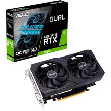Видеокарта ASUS GeForce RTX 3050 8Gb 128Bit 1852/14000MHz DUAL OC V2 (90YV0GH6-M0NA00)