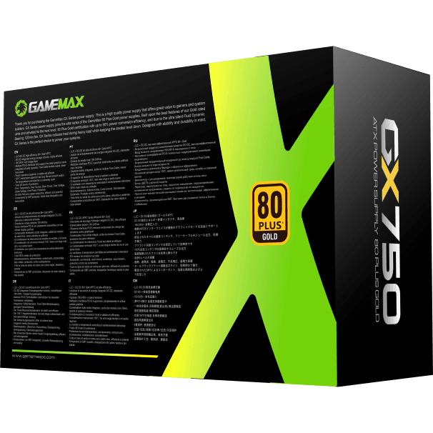 В интернет магазине Блок питания GameMax GX-750 Modular