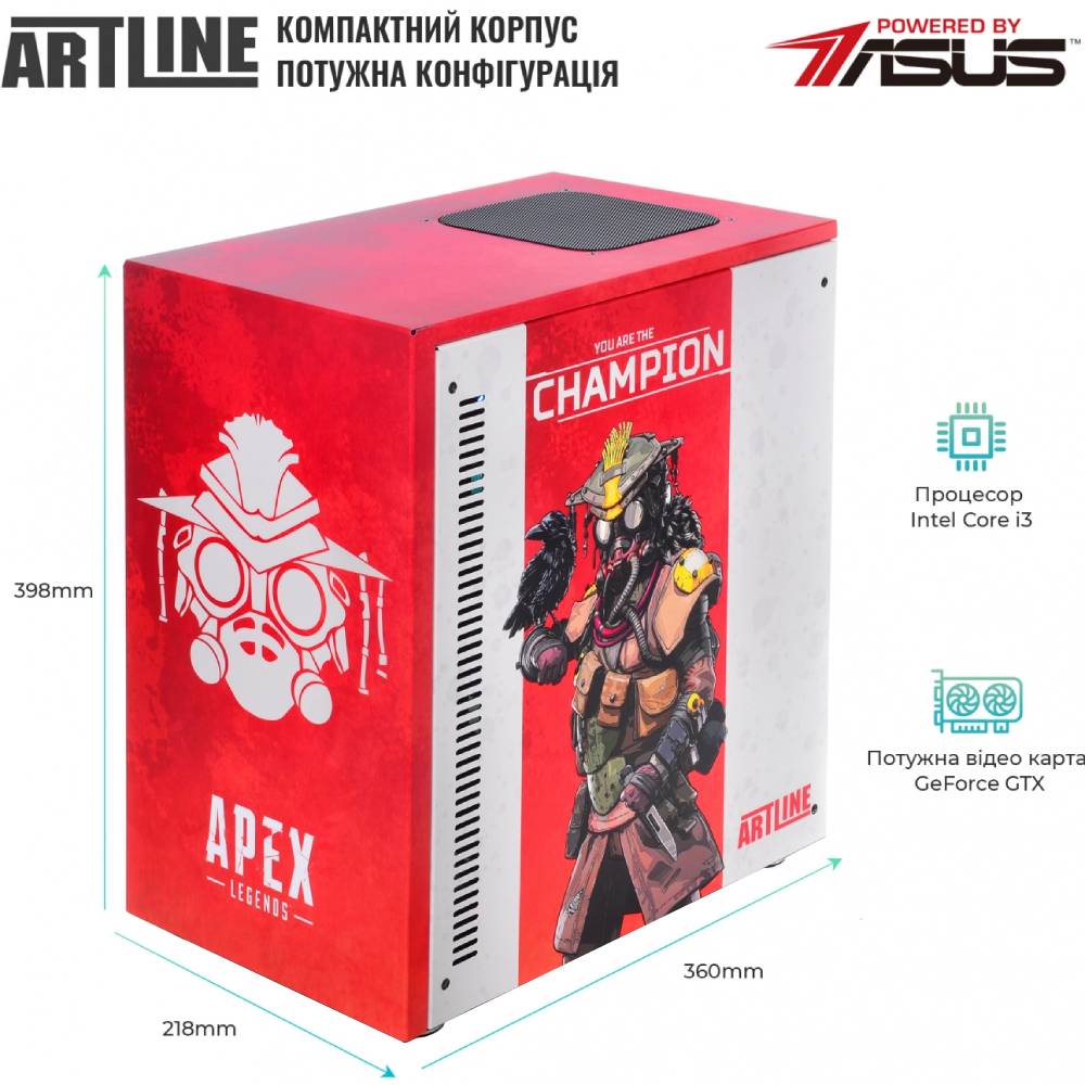 Фото Компьютер ARTLINE Overlord CG10 (CG10v10AP)