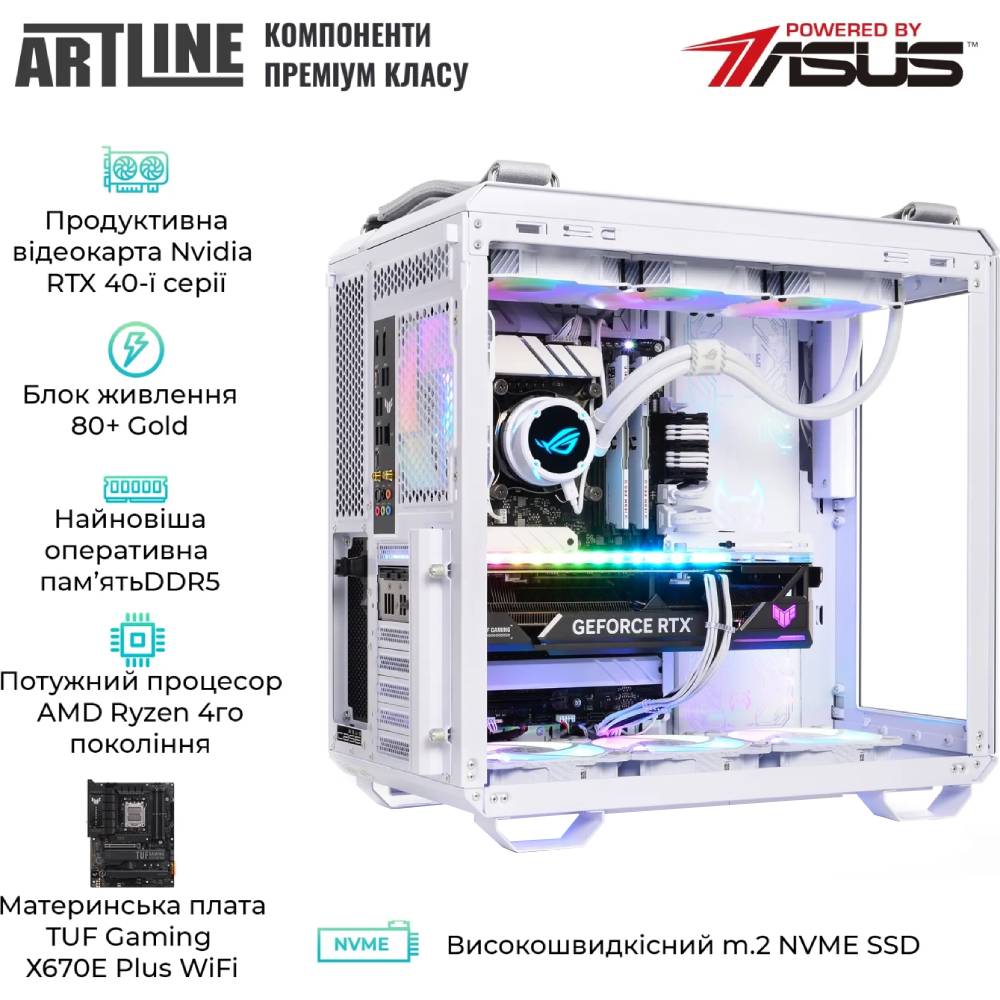 Внешний вид Компьютер ARTLINE Overlord GT502 (GT502v20w)