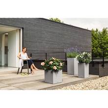 Кашпо LECHUZA Canto Stone High 30 Gray stone (13600)