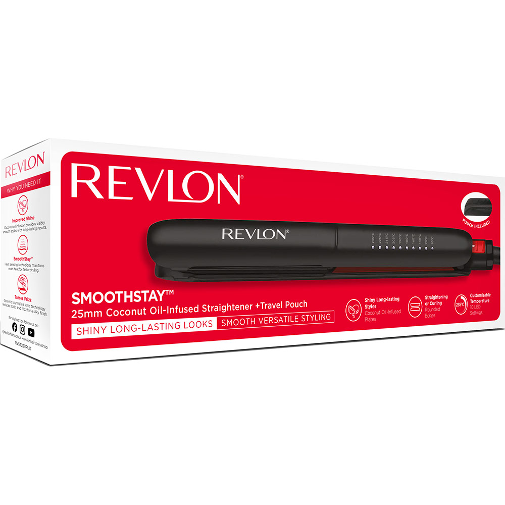 У Фокстрот Випрямляч REVLON Smoothstay Straightener (RVST2211PE)