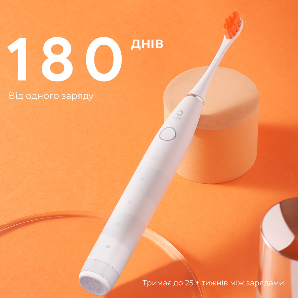 Фото 18 Зубная щетка OCLEAN Flow Sonic Electric Toothbrush White