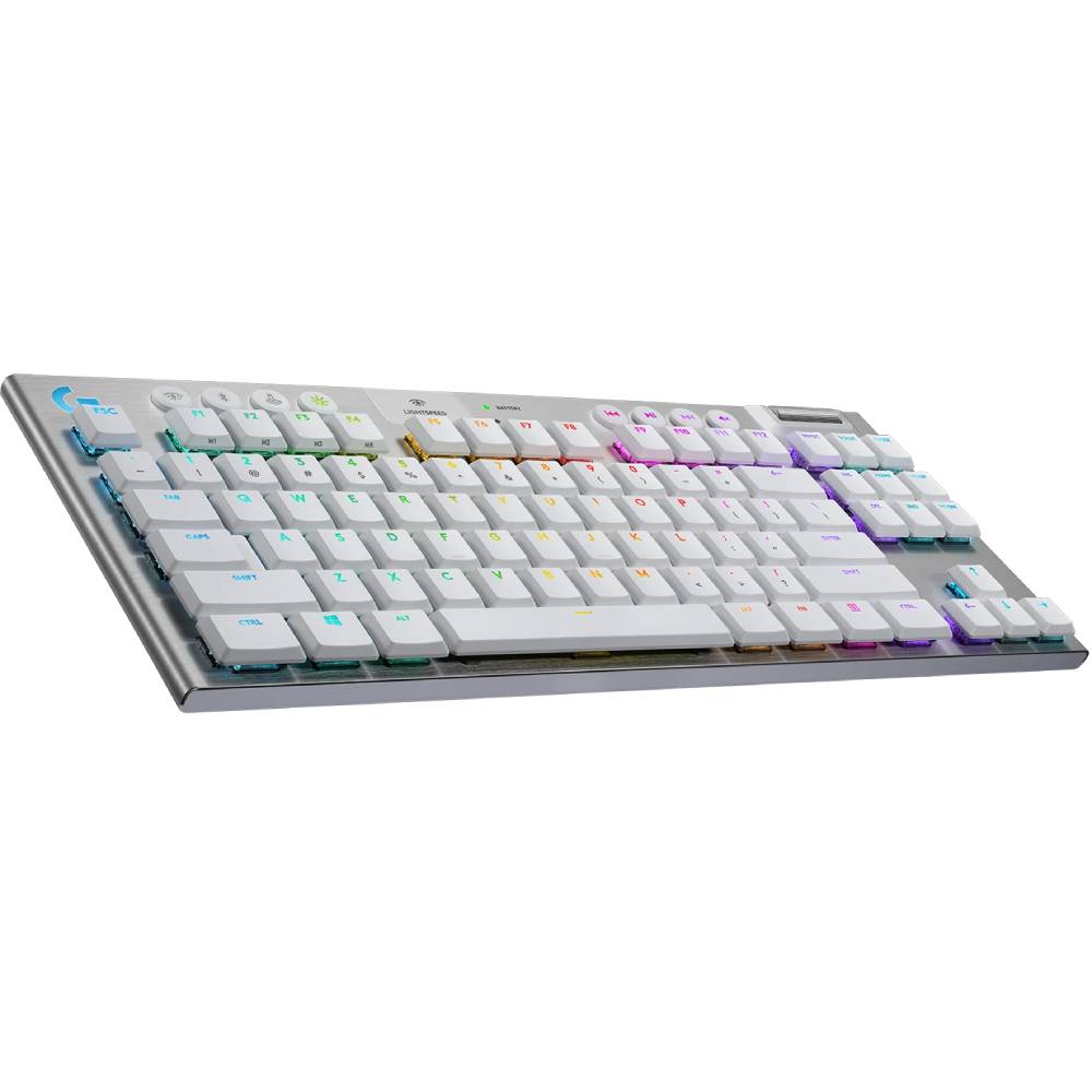 У Фокстрот Клавіатура Logitech G915 Gaming TKL LIGHTSPEED Wireless RGB White (920-009664)