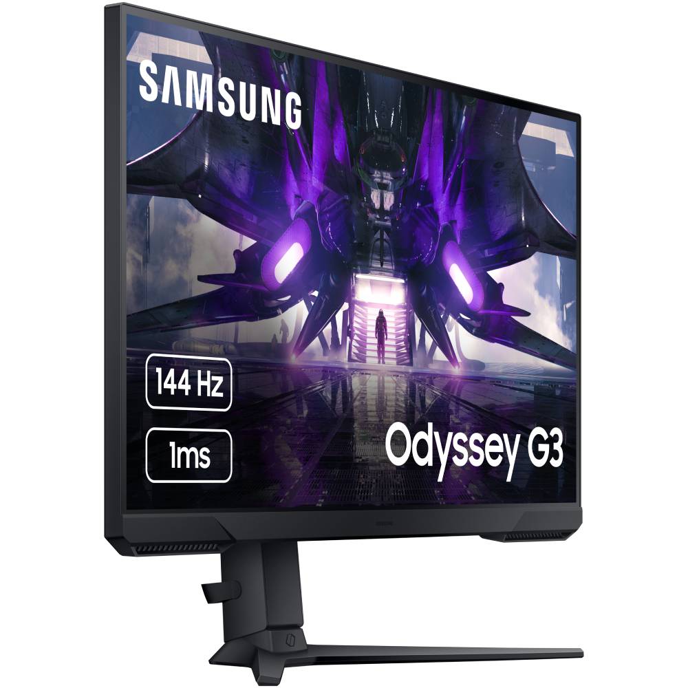 Зовнішній вигляд Монітор SAMSUNG LS27AG300NIXCI VA/FHD/HDMI/DP/1ms/144Гц