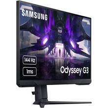 Монітор SAMSUNG LS27AG300NIXCI VA/FHD/HDMI/DP/1ms/144Гц