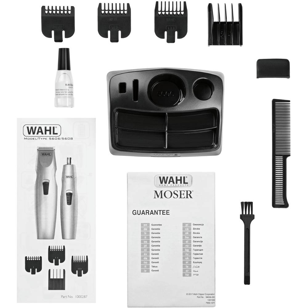 Внешний вид Триммер MOSER Wahl Mustache&Beard Combo 05606-308