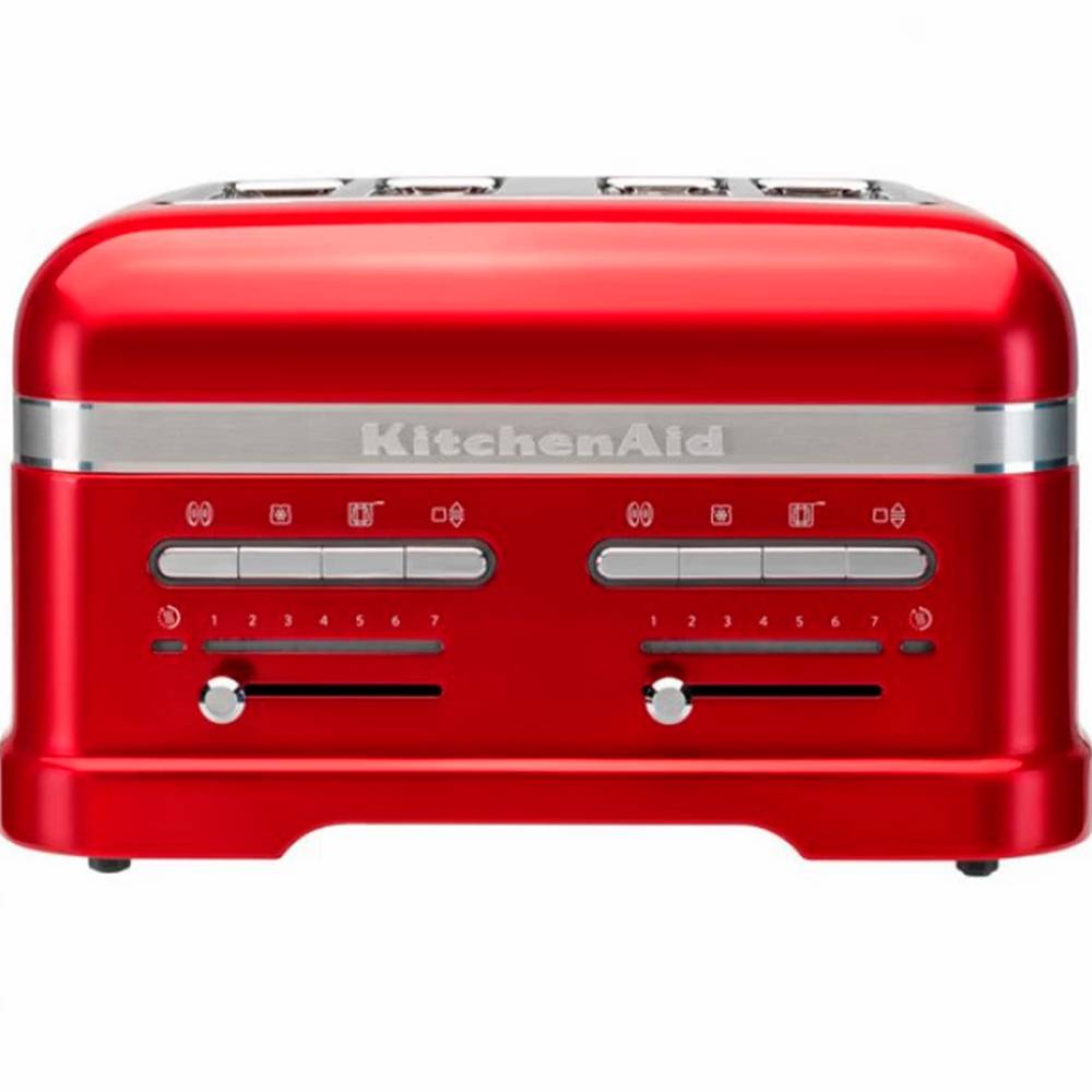 Тостер KITCHENAID Artisan Карамельне яблуко (5KMT4205ECA) Кількість відділень 4