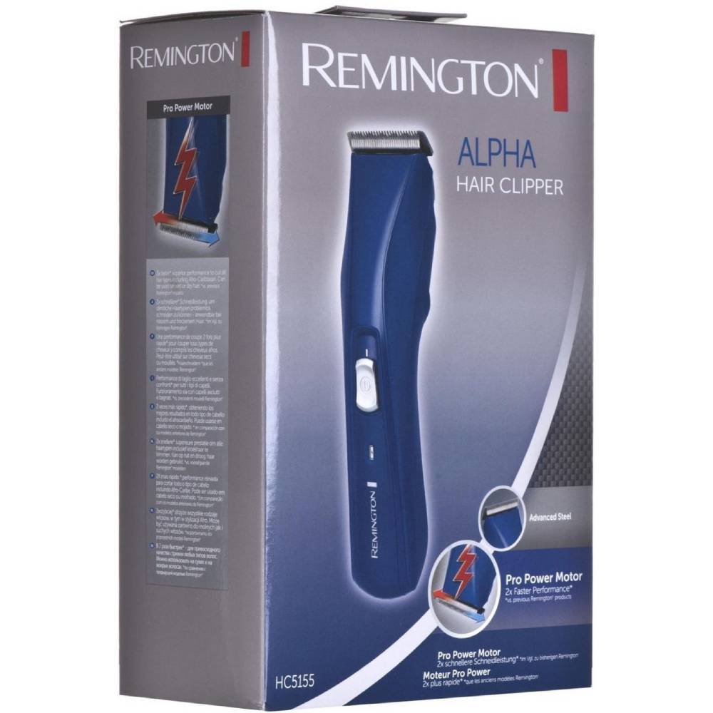 Машинка для стрижки REMINGTON HC5155 E51 Alpha Матеріал ножів сталь