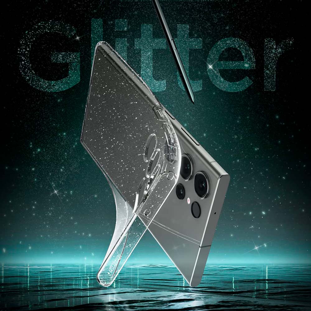 Обзор Чехол SPIGEN для Samsung Galaxy S23 Ultra Liquid Crystal Glitter Crystal Quartz ()
