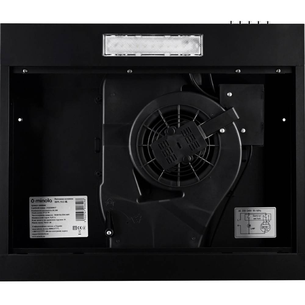 Замовити Витяжка MINOLA HPL 512 BL