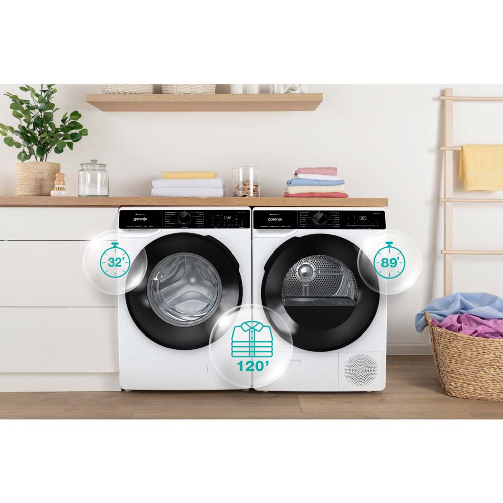 В Фокстрот Стиральная машина GORENJE WPNA84ATSWIFI3 (PS22/5414H)