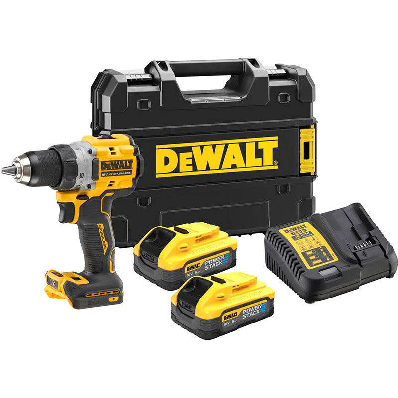 Набор DEWALT XR Li-Ion PowerStack (DCD800H2T+DCF840N) Тип аккумулятора Li-Ion