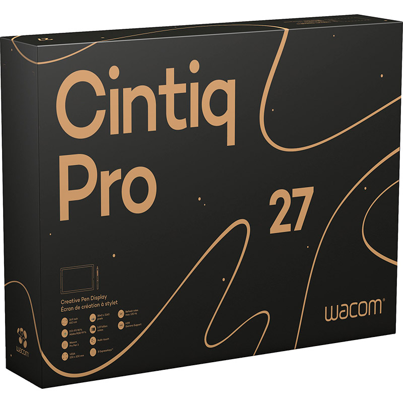 В Фокстрот Графический планшет WACOM Cintiq Pro 27 (DTH271K0B)