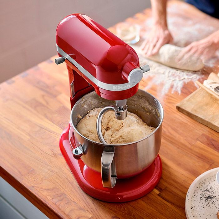 Фото 14 Кухонна машина KITCHENAID Artisan 6.6 л Red (5KSM70SHXEER)