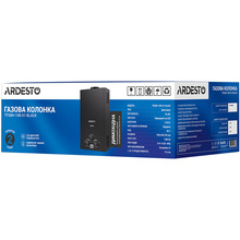 Газовая колонка ARDESTO X1 10 л/мин 20 кВт (TFGBH-10B-X1-BLACK)