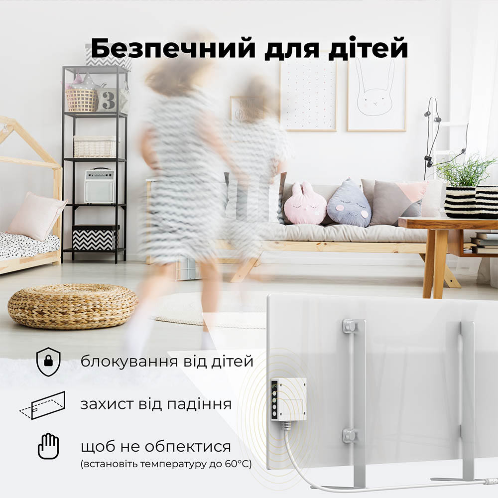 Фото 15 Конвектор AENO Premium Eco Smart GH3S LED White (AGH0003S)