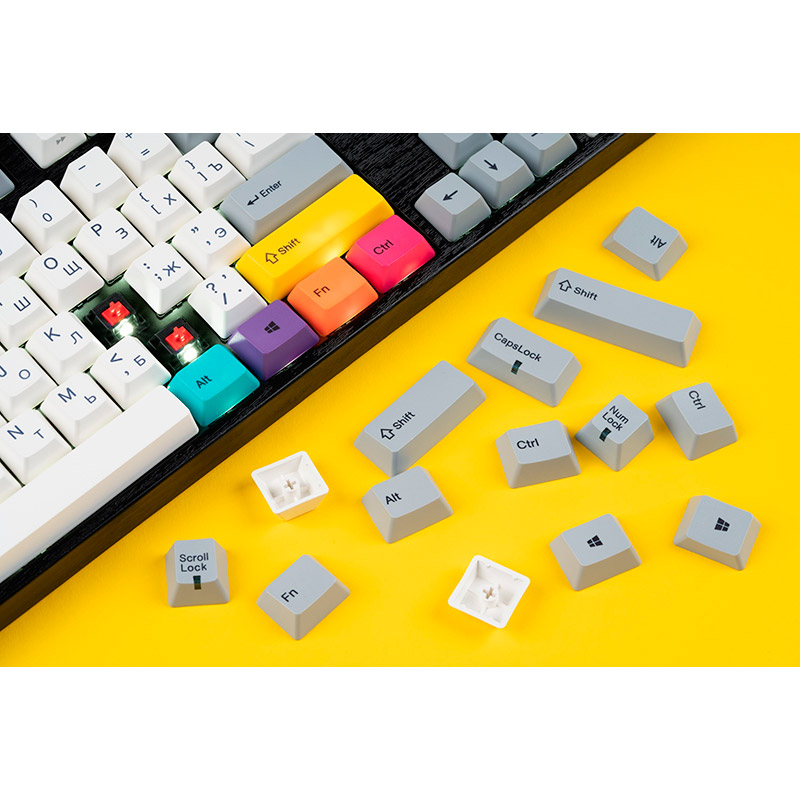 В Фокстрот Клавиатура VARMILO VEA108 CMYK Cherry Mx Blue EN/UKR (A26A024D2A3A17A007)