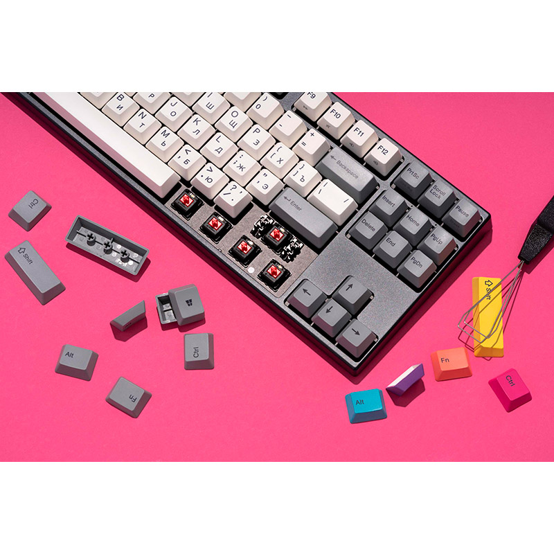 В Фокстрот Клавиатура VARMILO VEA87 CMYK Cherry Mx Blue EN/UKR (A23A024D2A3A17A007)