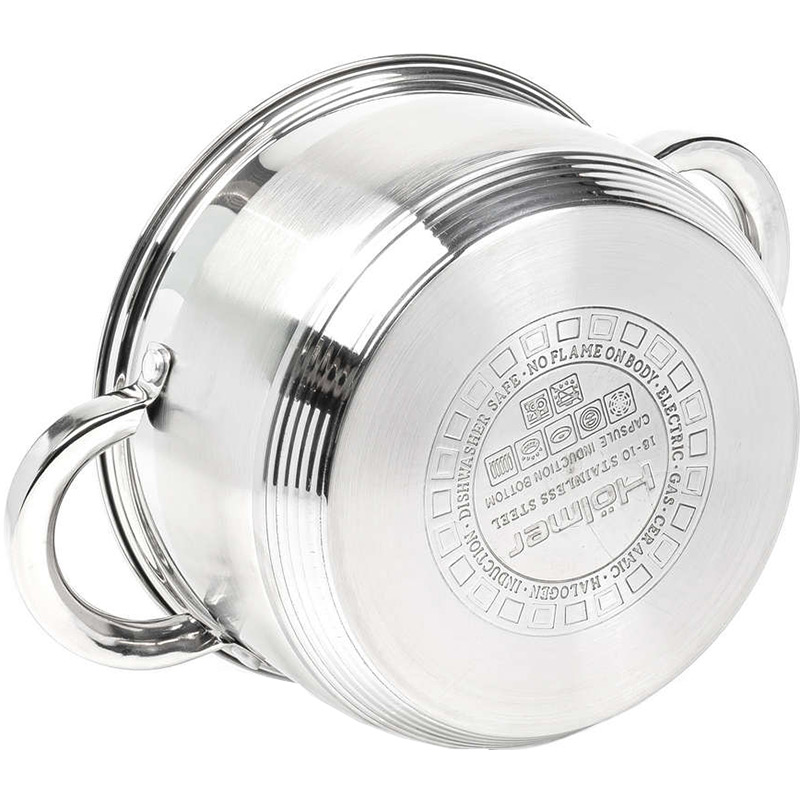 У Фокстрот Набір каструль HOLMER 10 пр. (CS-11052-SS)