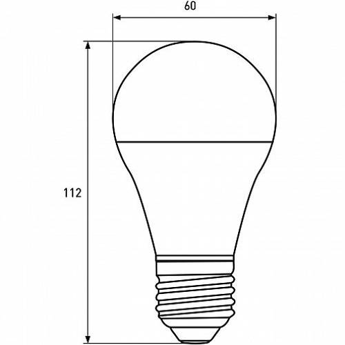 Светодиодная лампа EUROLAMP А60-10W-E27-3000K 3 шт. (LED-A60-10273(P)(3)) Тип цоколя (патрона) E27