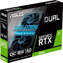 Видеокарта ASUS GeForce RTX 3050 8Gb 128Bit 1852/14000MHz DUAL OC V2 (90YV0GH6-M0NA00)