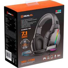 Гарнітура REAL EL GDX-7780 Black (EL124100047)