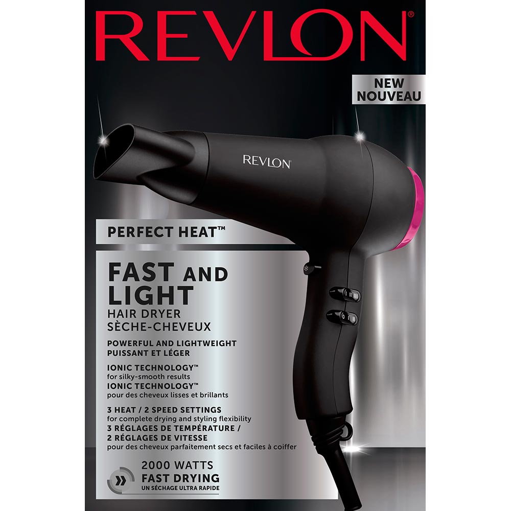 Фото 14 Фен REVLON Perfect Heat Fast and Light (RVDR5823E3)