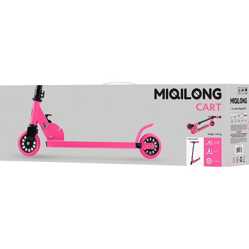 Обзор Самокат MIQILONG Cart Pink (CART-100-PINK)