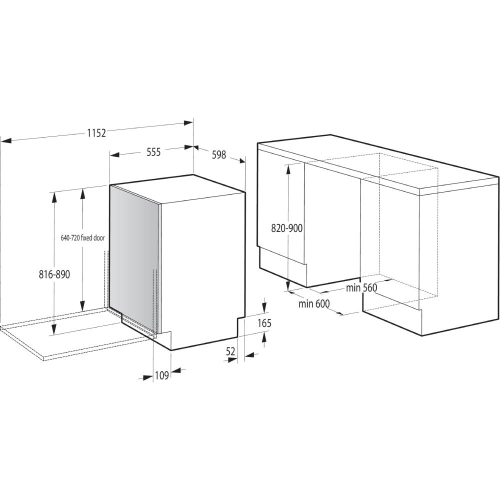 Фото 15 Встраиваемая посудомоечная машина GORENJE GV693C61AD (DW50.2)