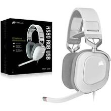 Гарнитура Corsair HS80 RGB Headset White (CA-9011238-EU)