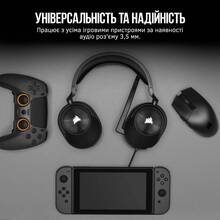 Гарнітура Corsair HS55 Stereo Headset Carbon (CA-9011260-EU)