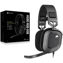 Гарнитура Corsair HS80 RGB Headset Carbon (CA-9011237-EU)