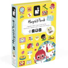 Магнитная книга JANOD Учимся называть время (J02724)