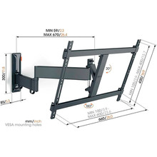 Кронштейн Vogels TVM 3643 Black (3836430)