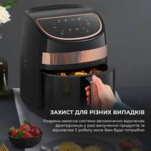 Аерофритюрниця DEERMA Air Fryer KZ100 (DEM-KZ100)